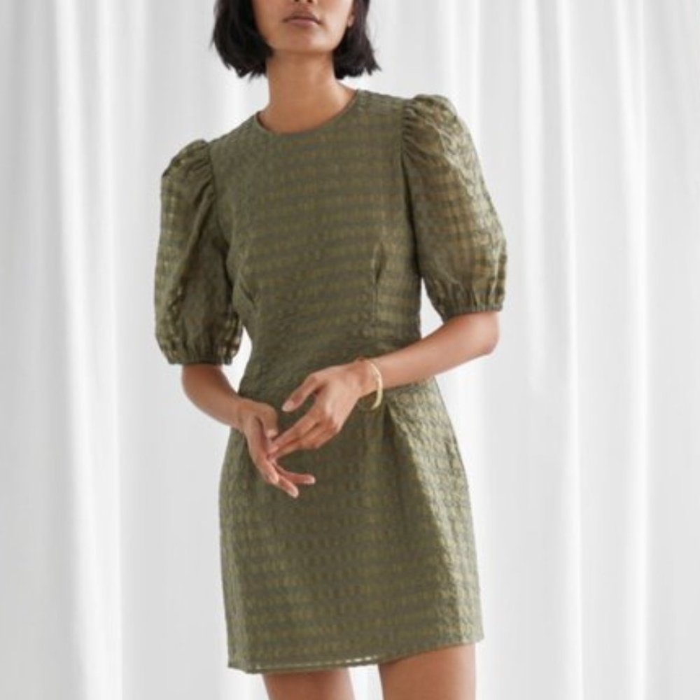 NWT & Other Stories Puff Sleeve Mini dress